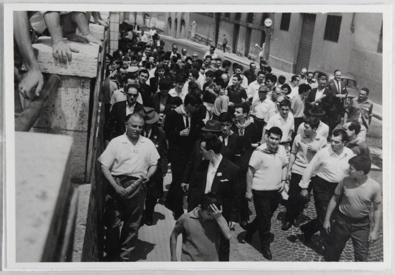 Poggibonsi, 18-19 luglio 1964, XX° anniversario della liberazione e conferimento ad Alcide Cervi della cittadinanza onoraria.